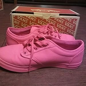 Pink Mono Vans